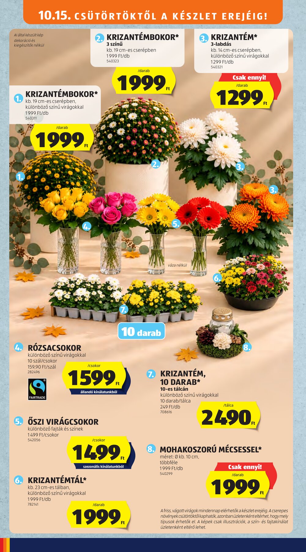 Aldi akciós újság 2026.10.15-től - 44. oldal.