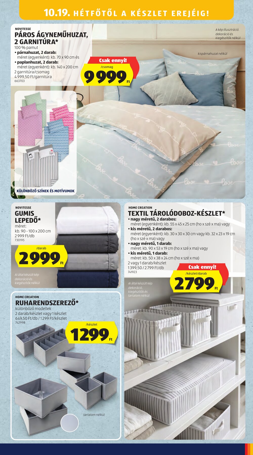 Aldi akciós újság 2026.10.15-től - 47. oldal.