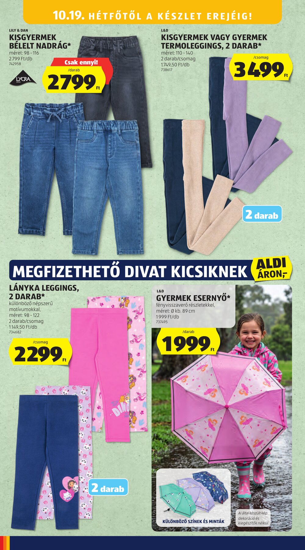 Aldi akciós újság 2026.10.15-től - 48. oldal.