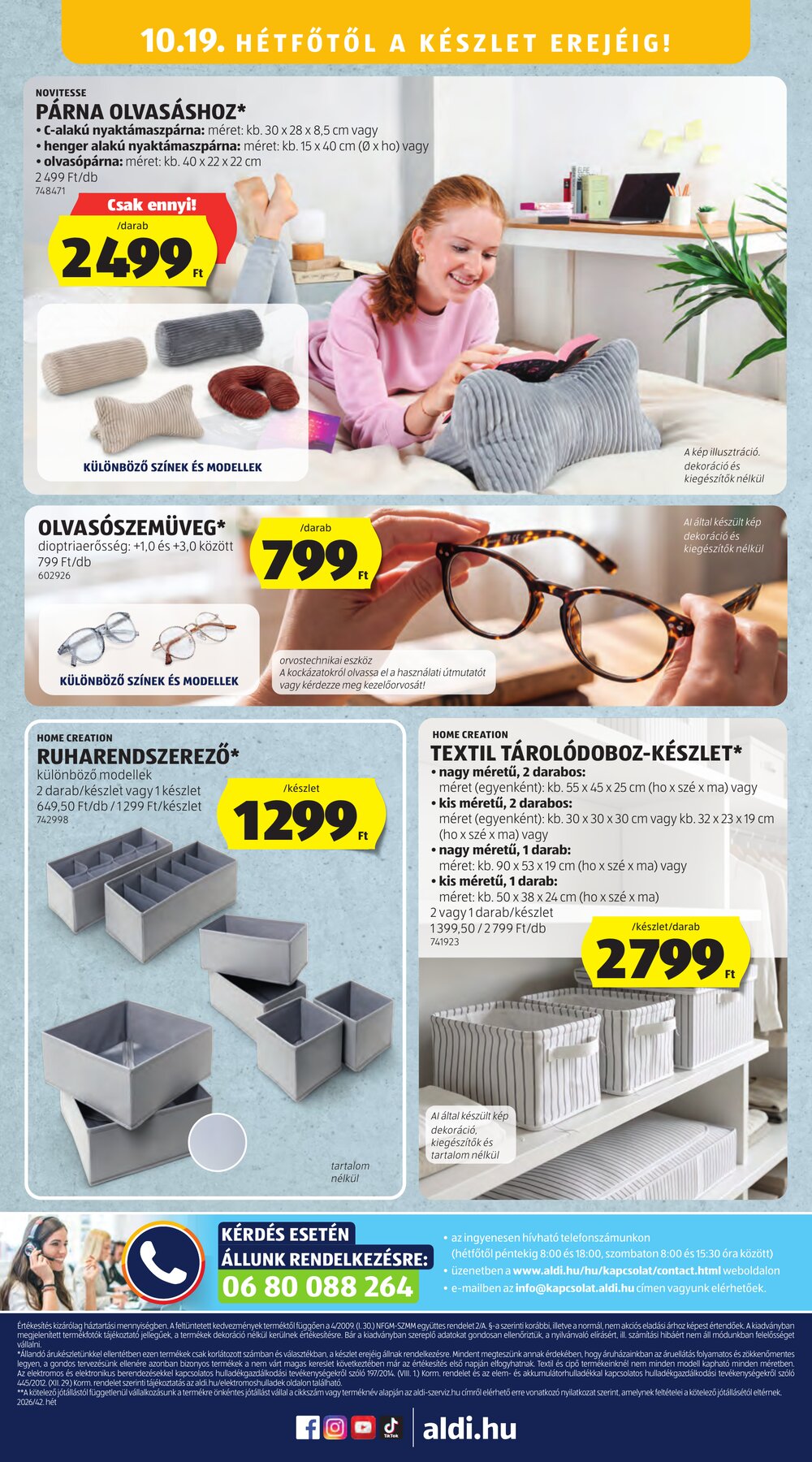 Aldi akciós újság 2026.10.15-től - 52. oldal.