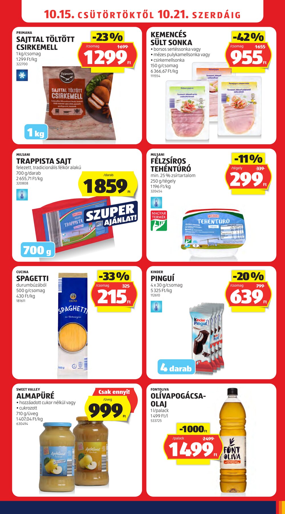 Aldi akciós újság 2026.10.15-től - 9. oldal.