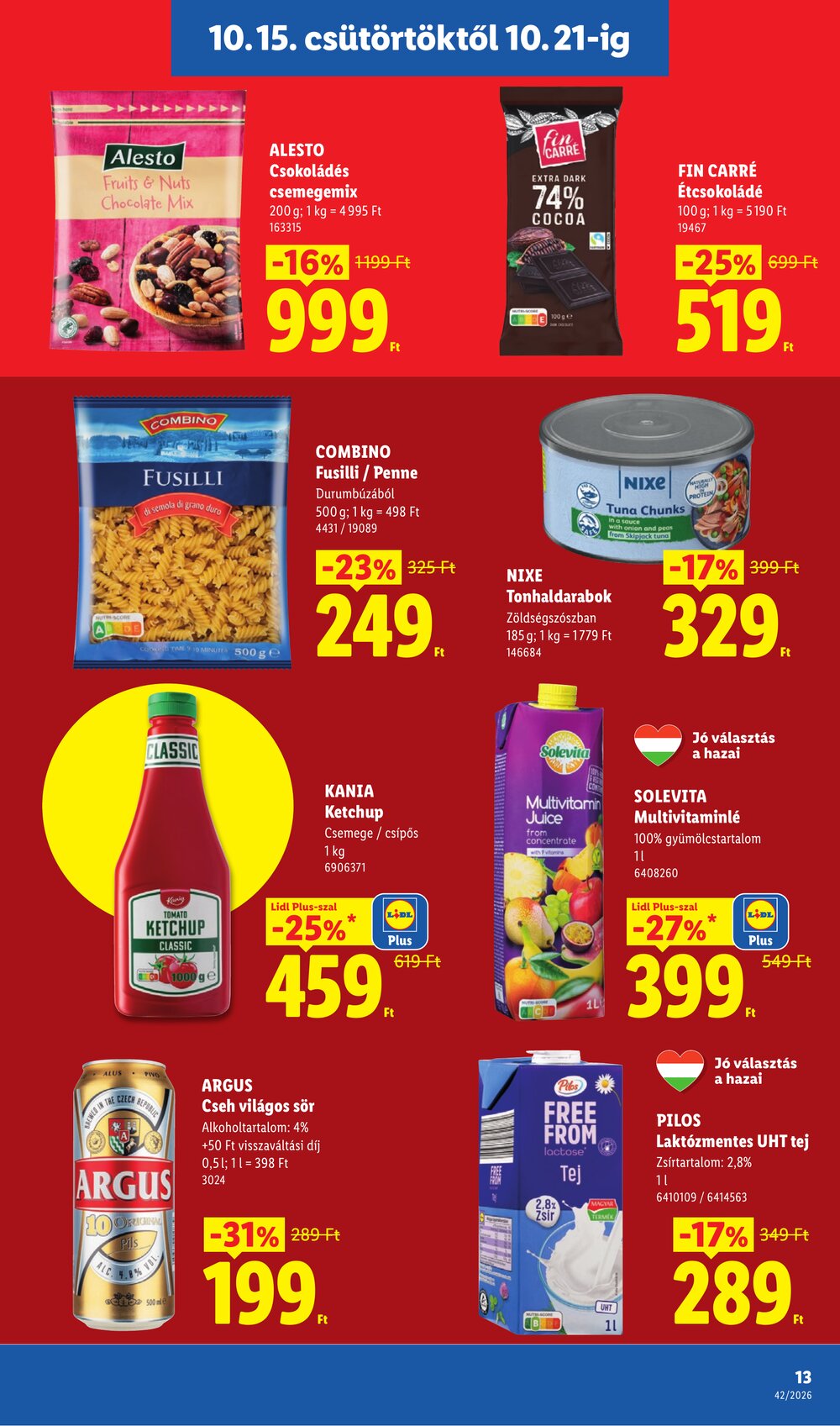 Lidl akciós újság 2026.10.15-től - 13. oldal.