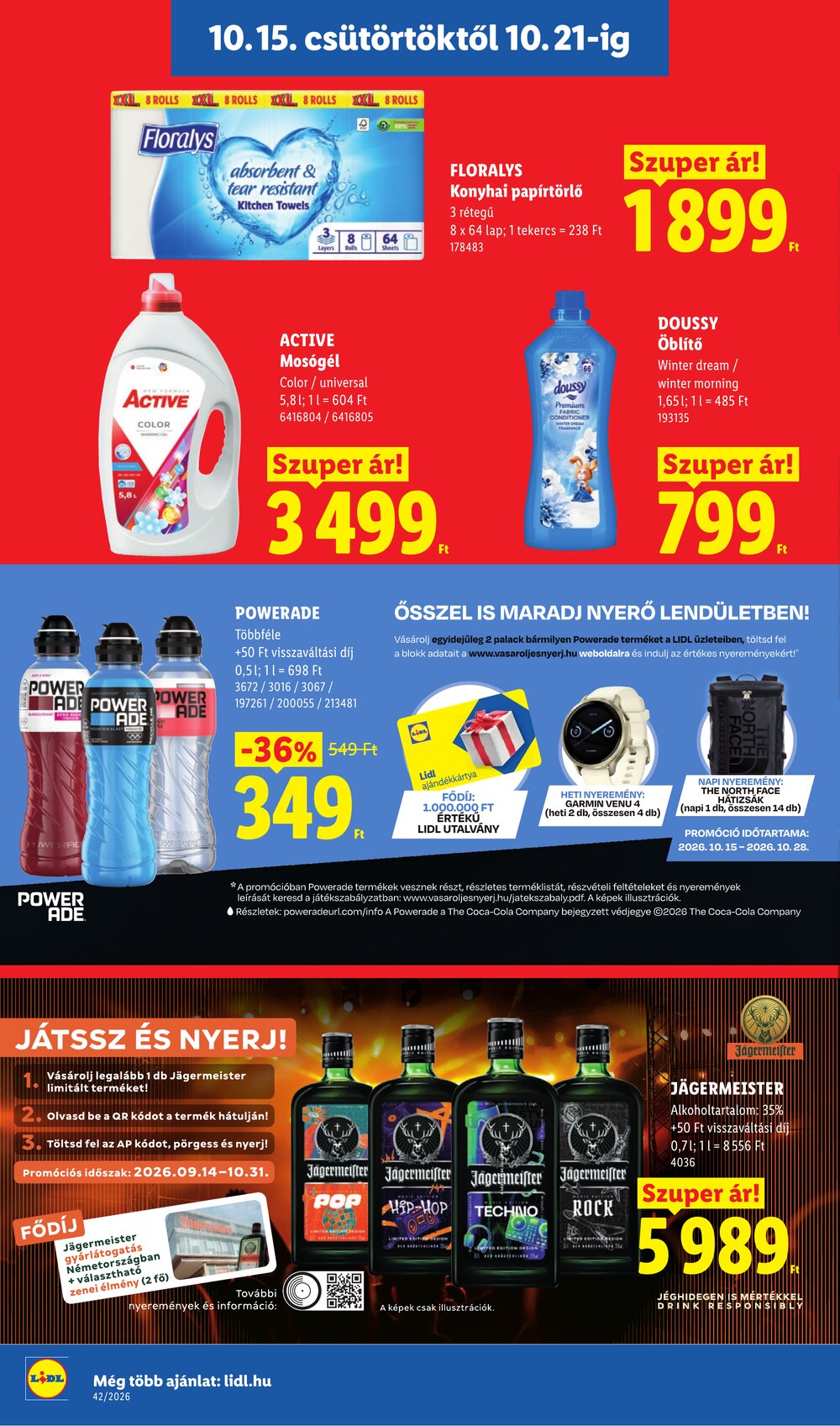 Lidl akciós újság 2026.10.15-től - 14. oldal.