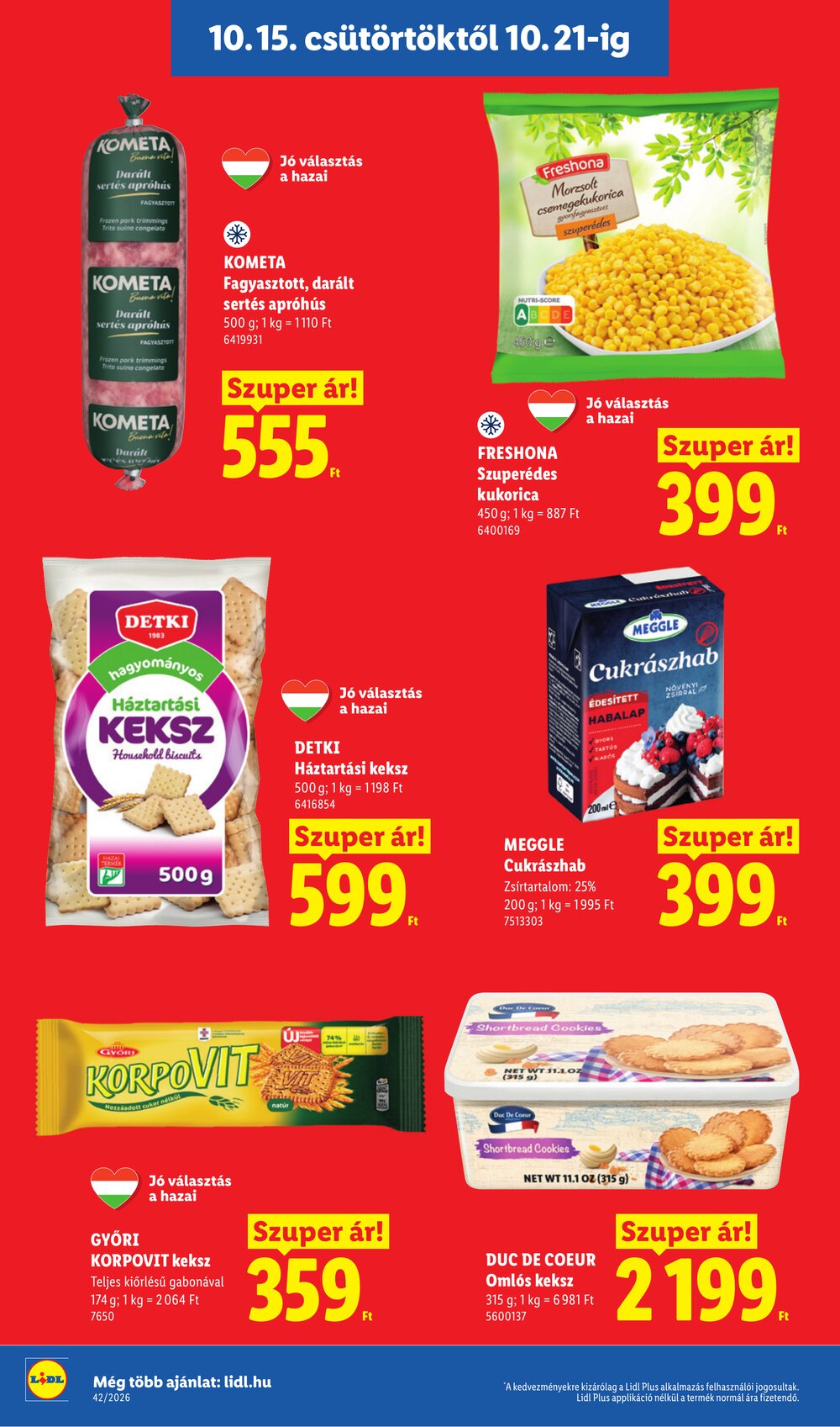 Lidl akciós újság 2026.10.15-től - 16. oldal.