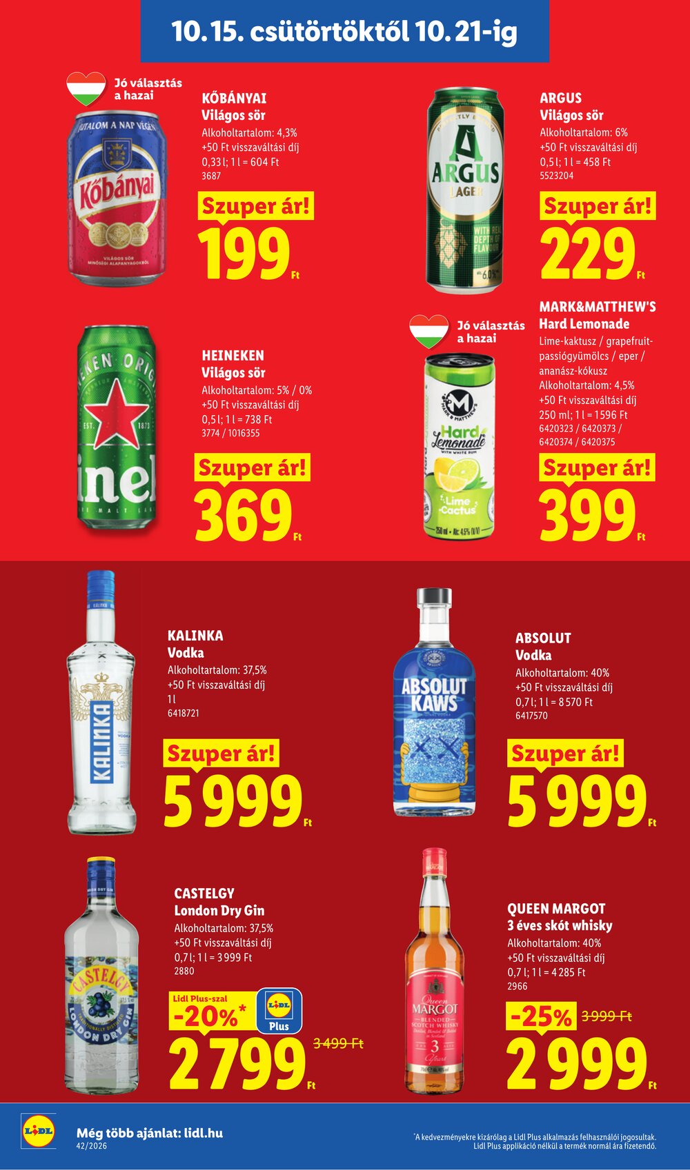 Lidl akciós újság 2026.10.15-től - 18. oldal.