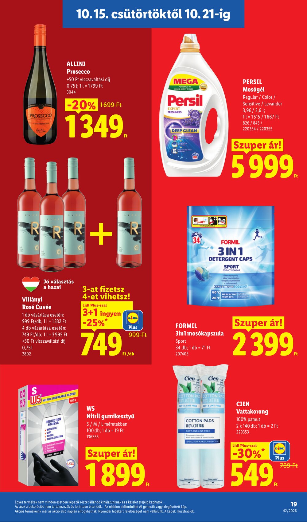 Lidl akciós újság 2026.10.15-től - 19. oldal.