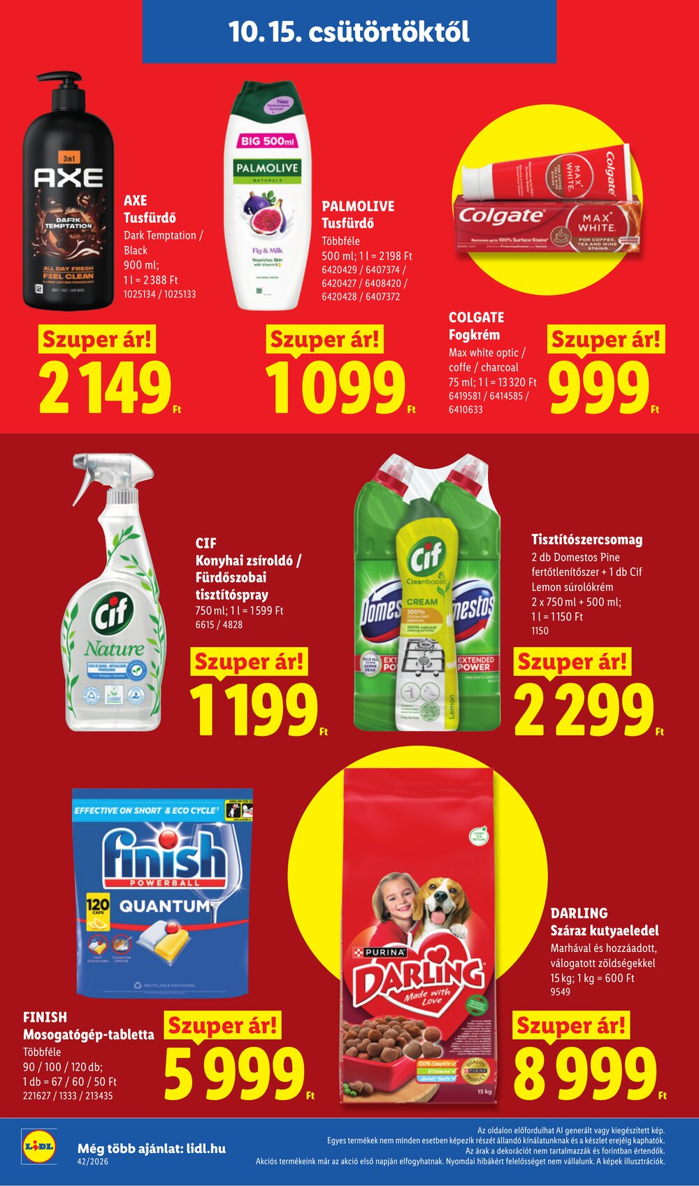 Lidl akciós újság 2026.10.15-től - 20. oldal.