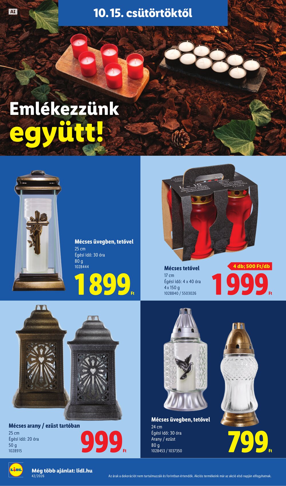 Lidl akciós újság 2026.10.15-től - 22. oldal.