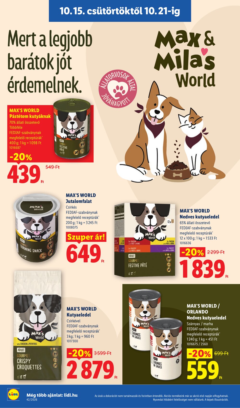 Lidl akciós újság 2026.10.15-től - 24. oldal.