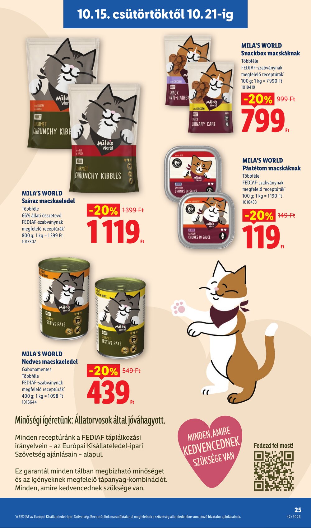 Lidl akciós újság 2026.10.15-től - 25. oldal.