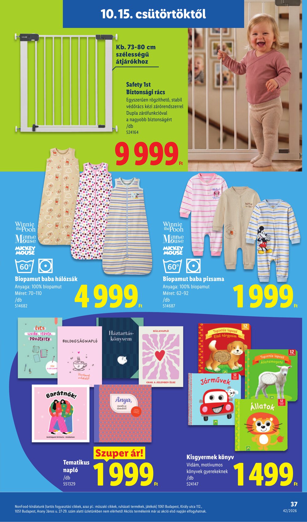 Lidl akciós újság 2026.10.15-től - 37. oldal.