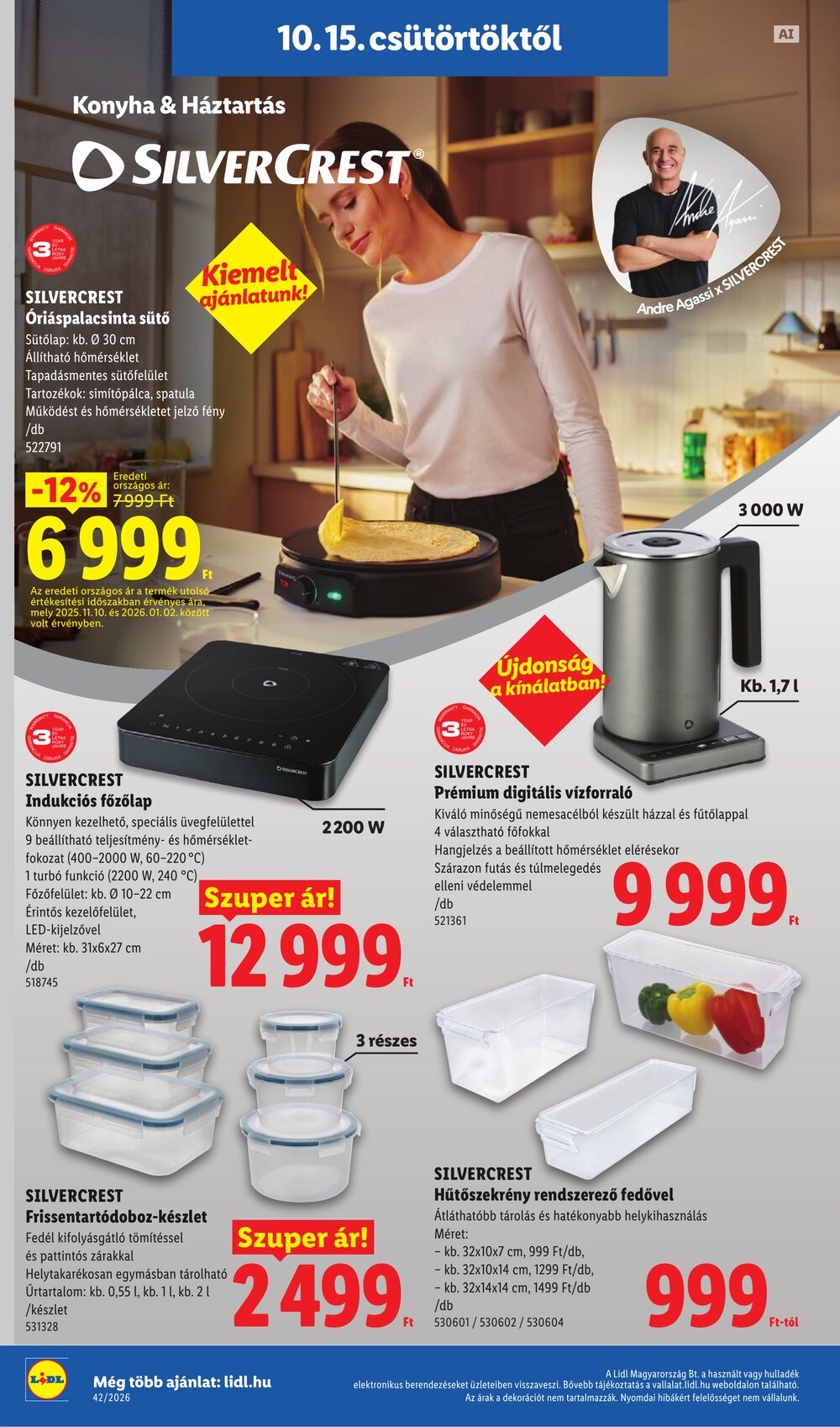 Lidl akciós újság 2026.10.15-től - 38. oldal.