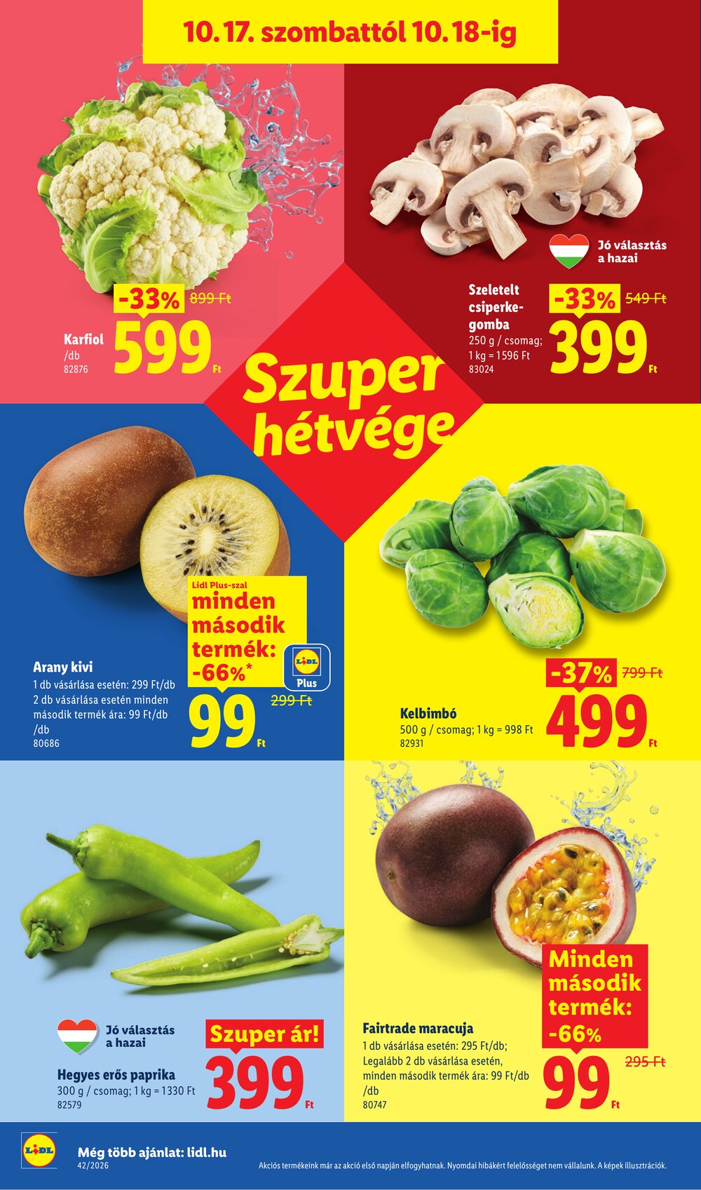 Lidl akciós újság 2026.10.15-től - 42. oldal.