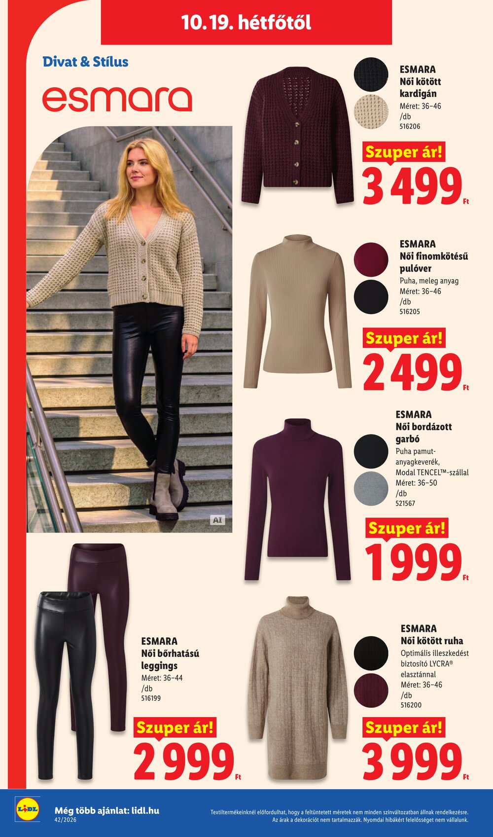 Lidl akciós újság 2026.10.15-től - 54. oldal.