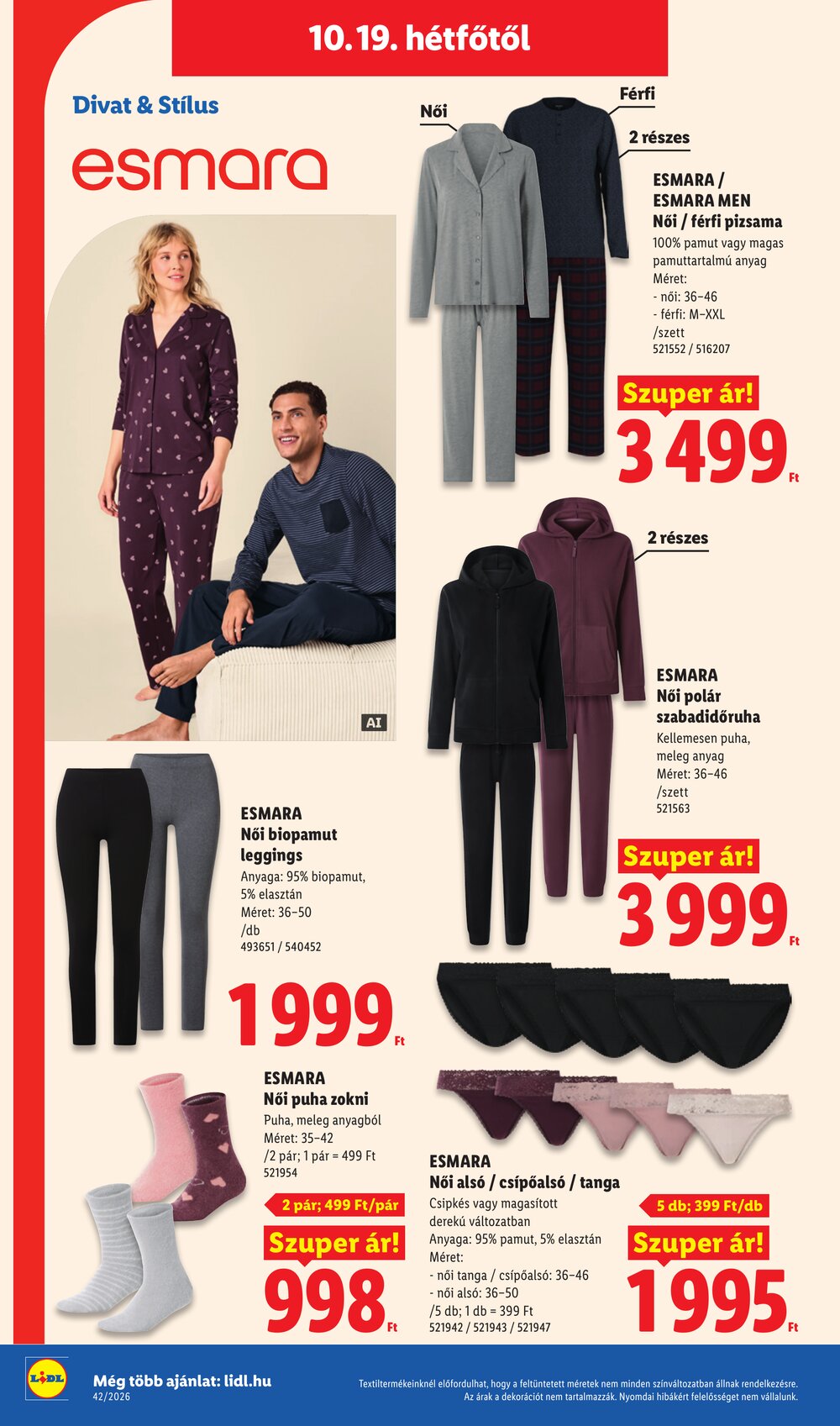Lidl akciós újság 2026.10.15-től - 56. oldal.