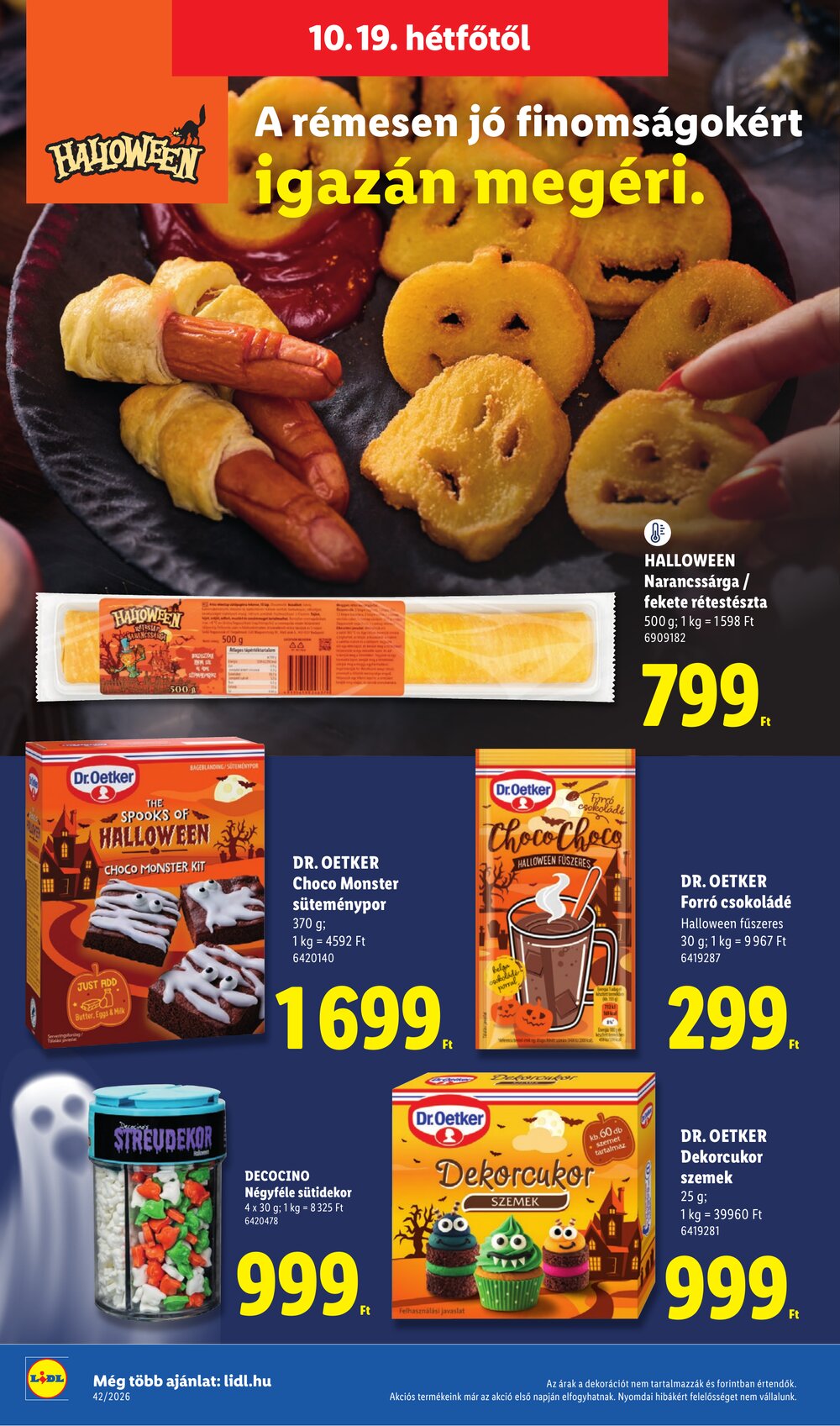 Lidl akciós újság 2026.10.15-től - 62. oldal.