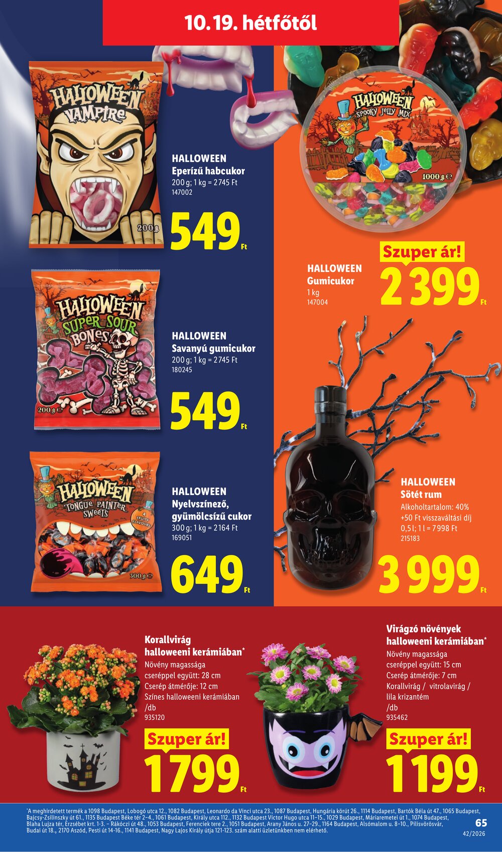 Lidl akciós újság 2026.10.15-től - 65. oldal.