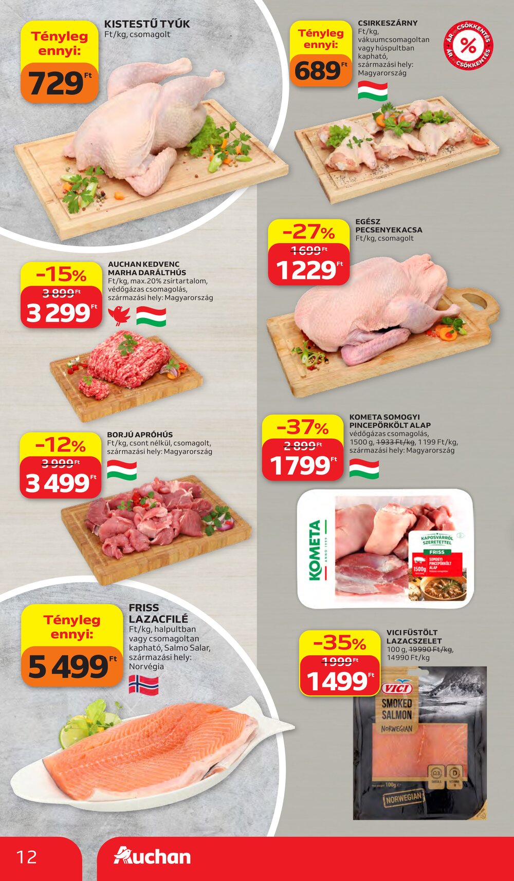 Auchan akciós újság 2026.10.15-től - 12. oldal.