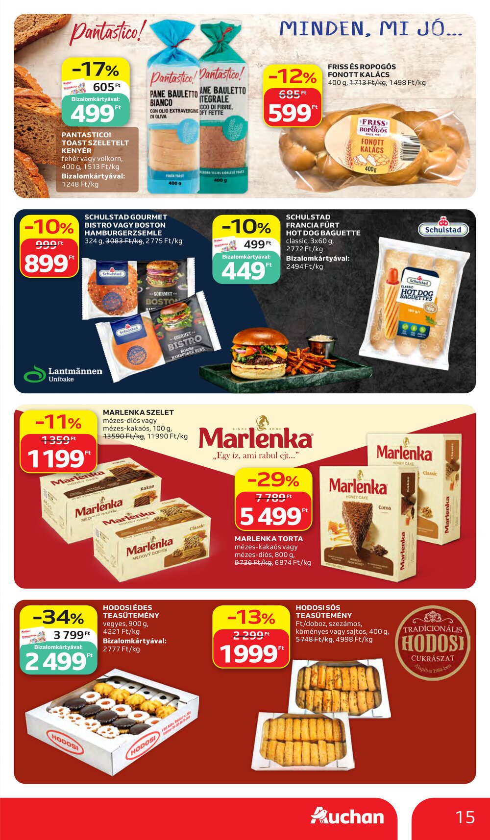 Auchan akciós újság 2026.10.15-től - 15. oldal.