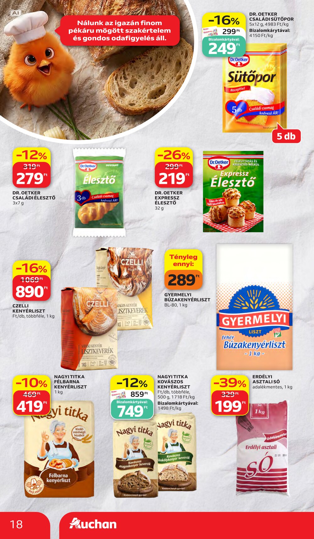 Auchan akciós újság 2026.10.15-től - 18. oldal.