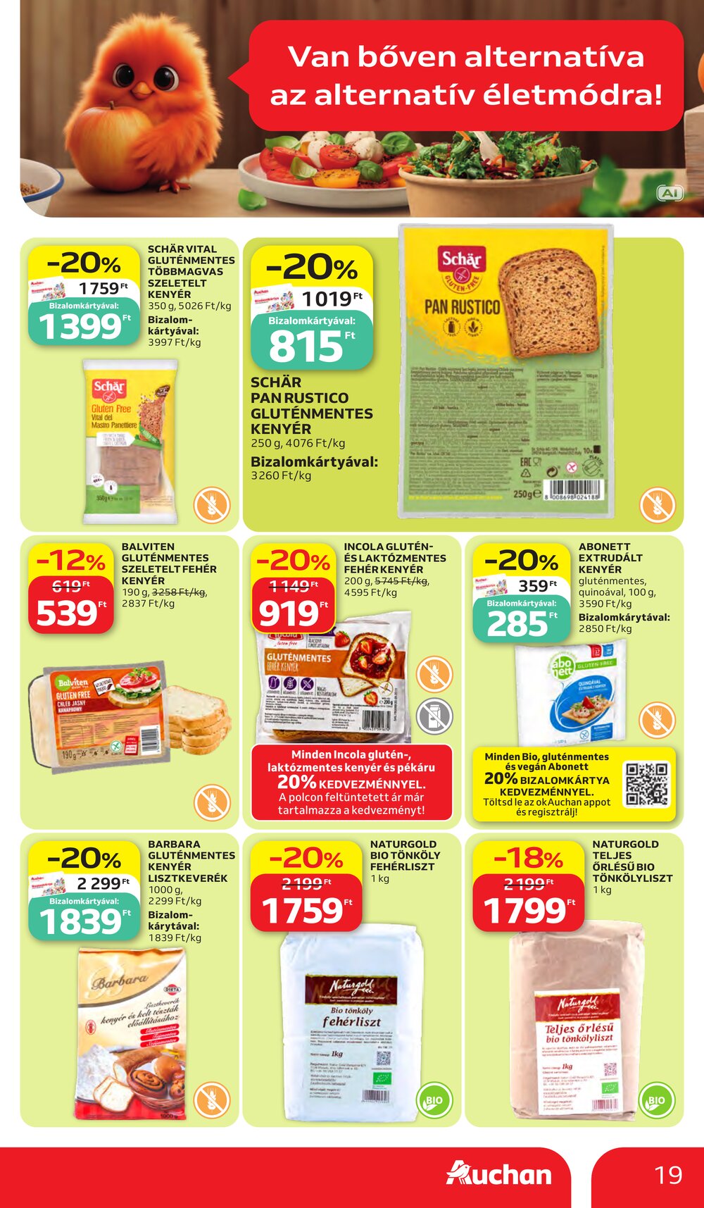 Auchan akciós újság 2026.10.15-től - 19. oldal.