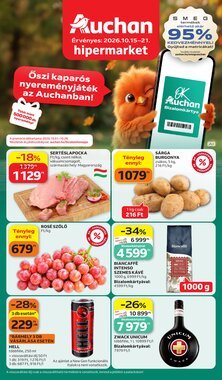 Auchan akciós újság 2026.10.15-től