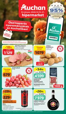 Auchan akciós újság 2026.10.15-től