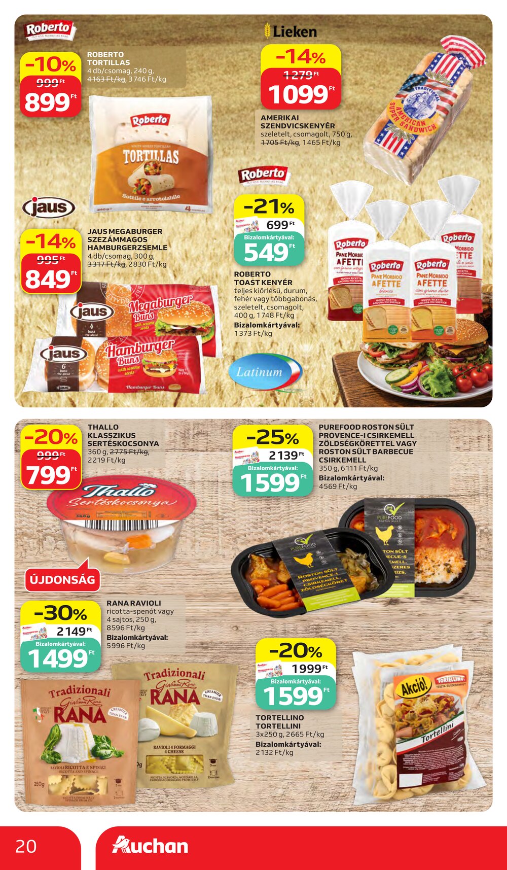 Auchan akciós újság 2026.10.15-től - 20. oldal.