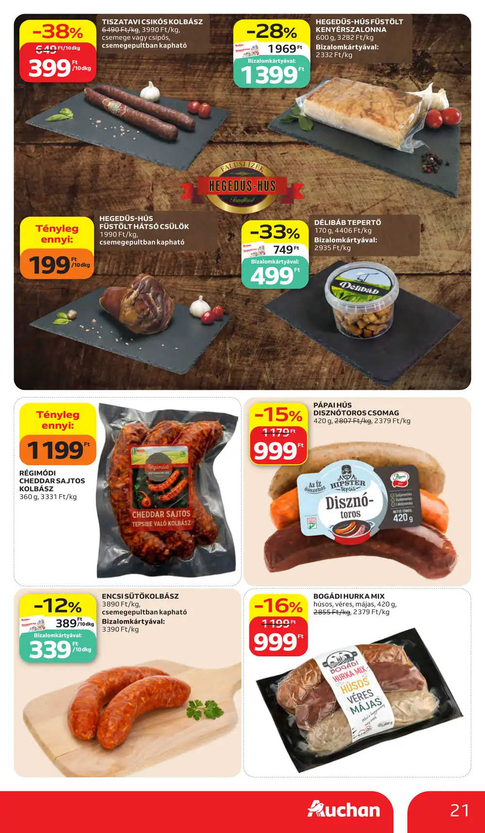 Auchan akciós újság 2026.10.15-től - 21. oldal.