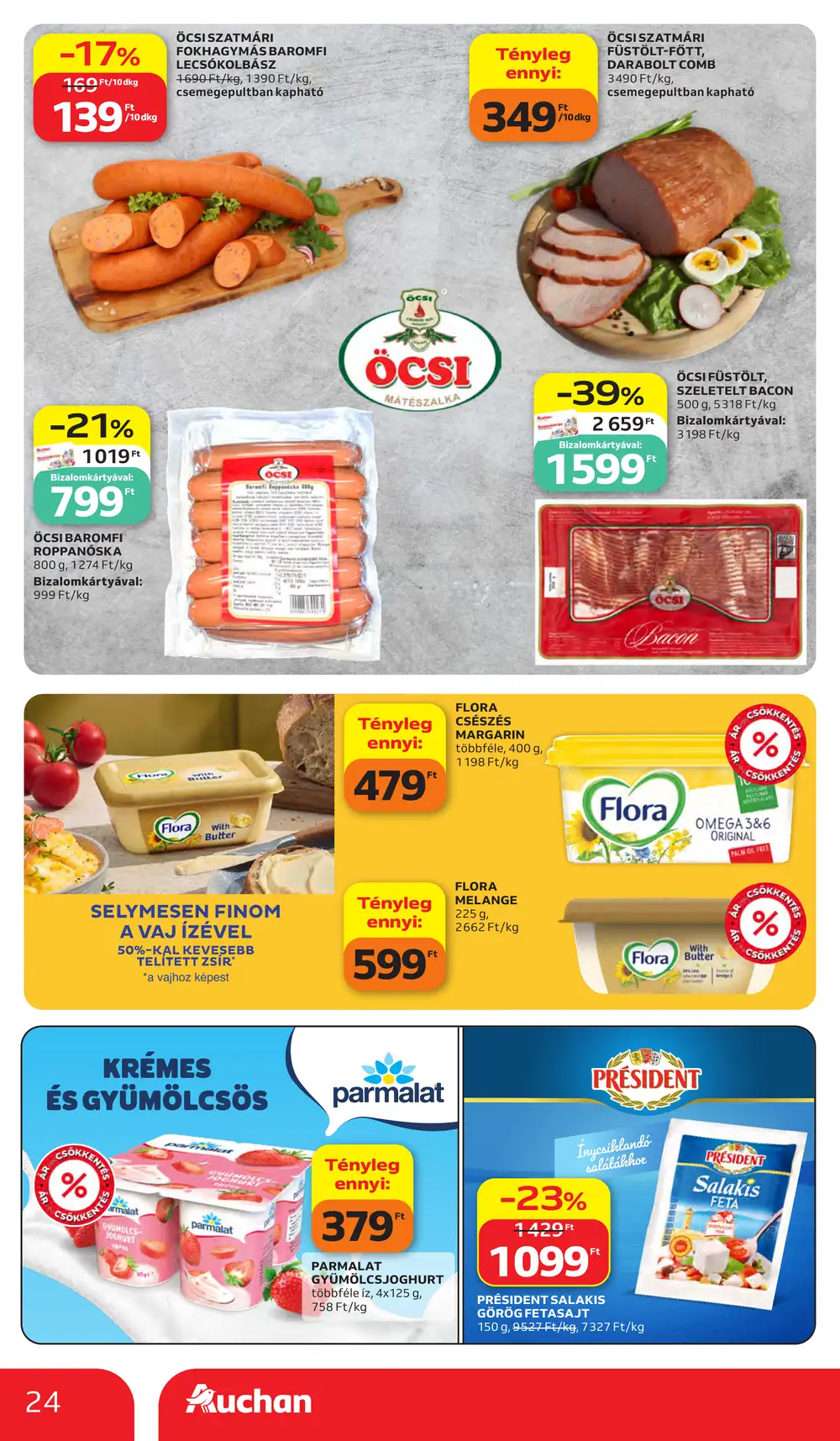 Auchan akciós újság 2026.10.15-től - 24. oldal.