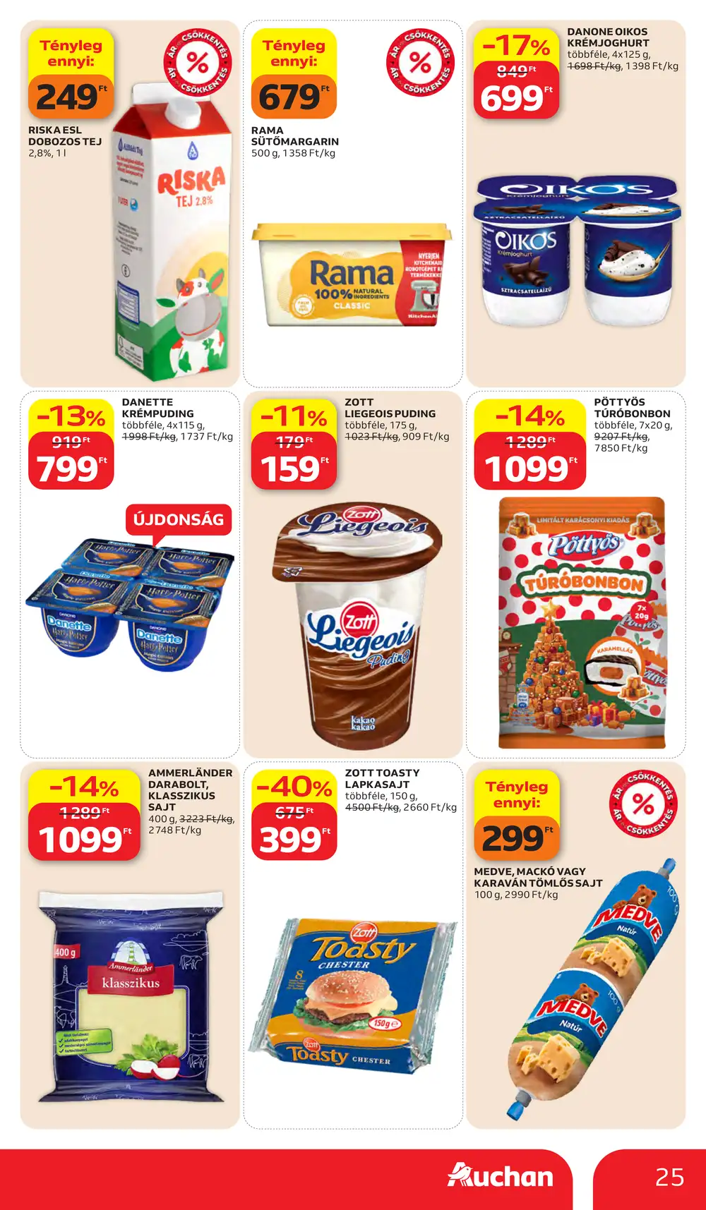 Auchan akciós újság 2026.10.15-től - 25. oldal.