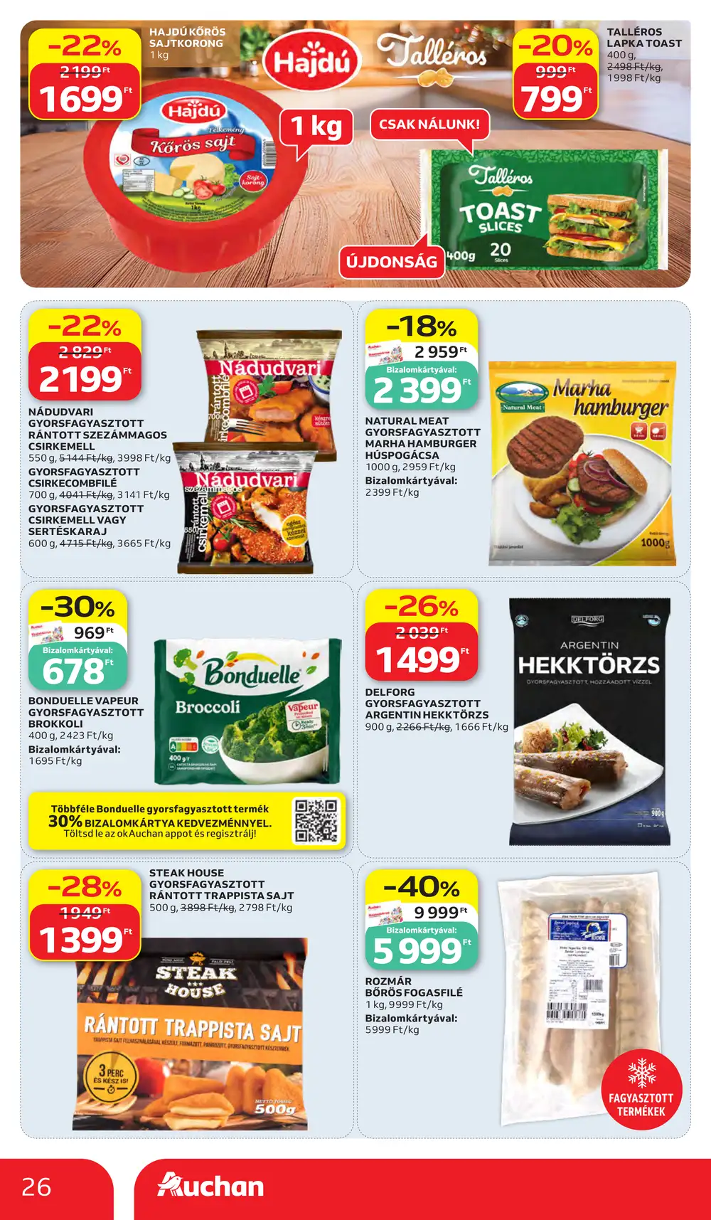 Auchan akciós újság 2026.10.15-től - 26. oldal.