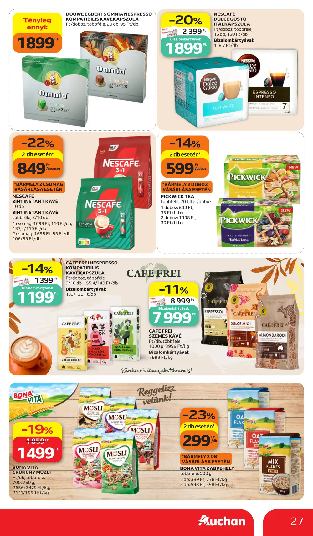 Auchan akciós újság 2026.10.15-től - 27. oldal.