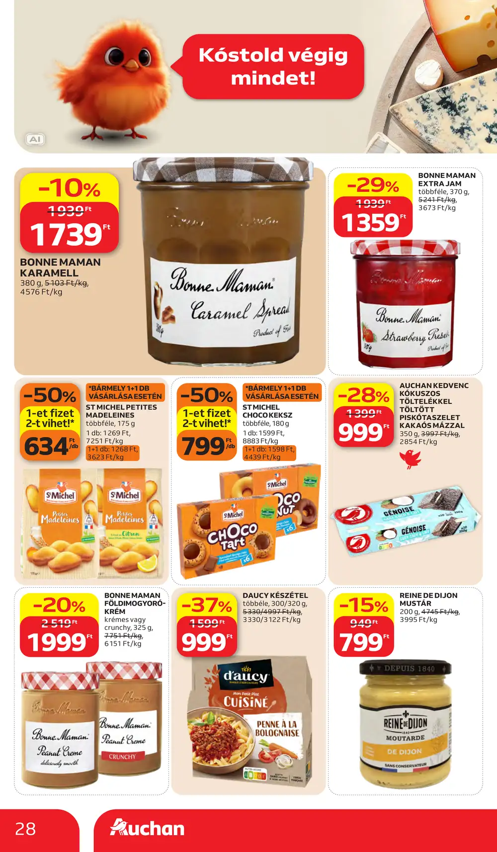 Auchan akciós újság 2026.10.15-től - 28. oldal.