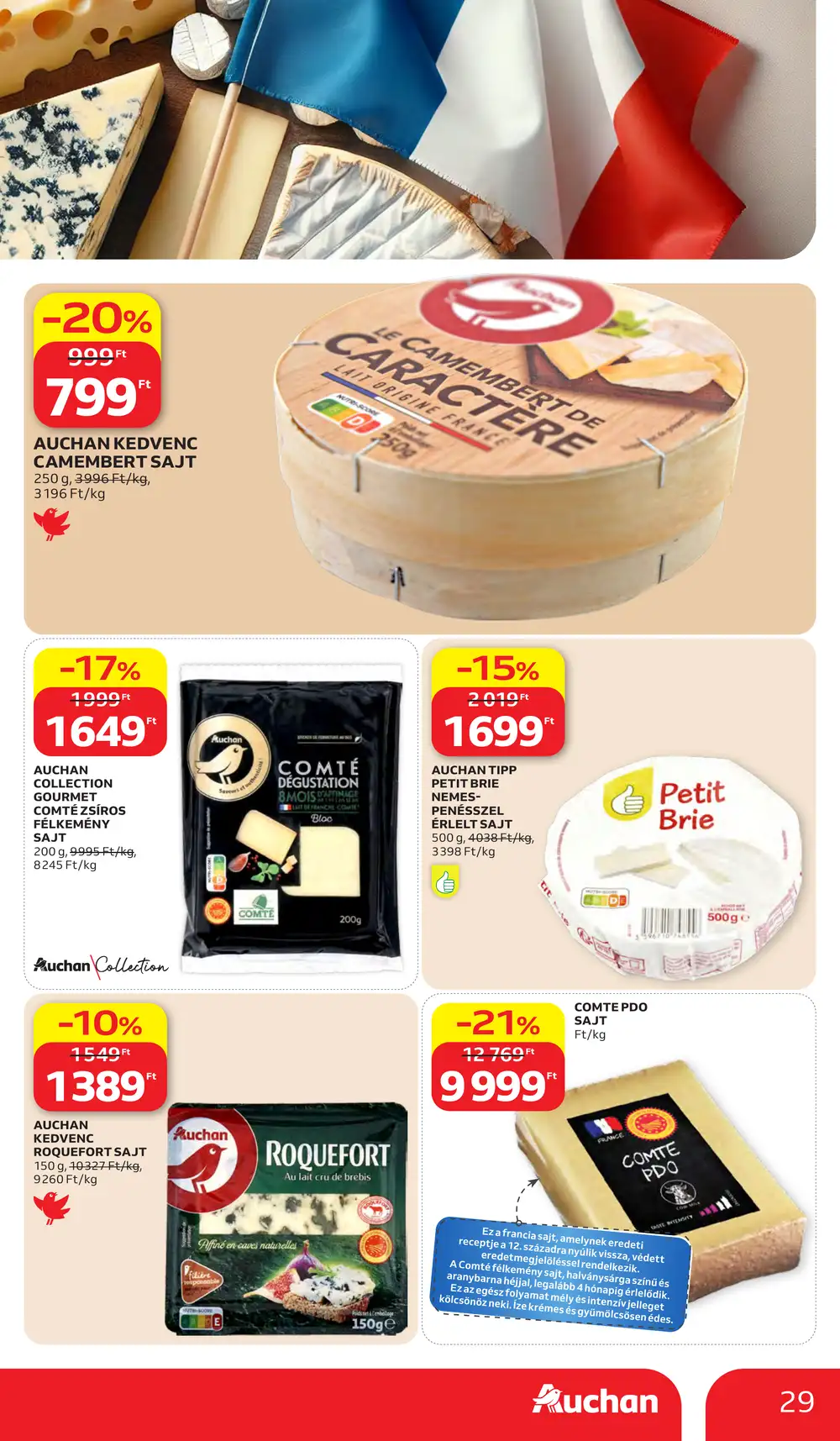 Auchan akciós újság 2026.10.15-től - 29. oldal.