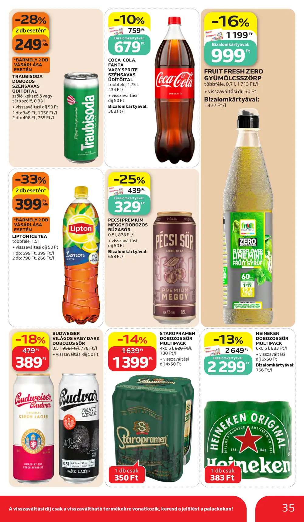 Auchan akciós újság 2026.10.15-től - 35. oldal.