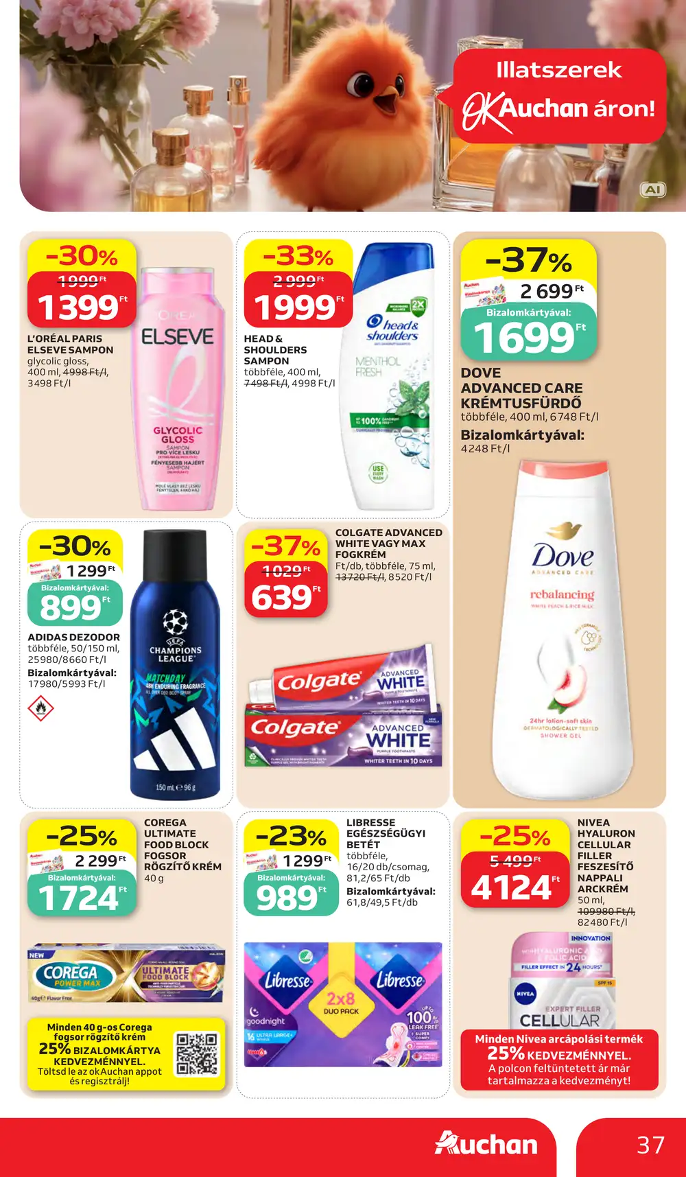 Auchan akciós újság 2026.10.15-től - 37. oldal.