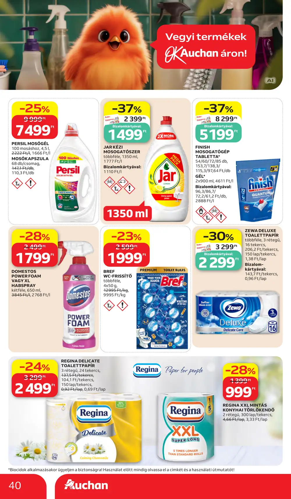 Auchan akciós újság 2026.10.15-től - 40. oldal.