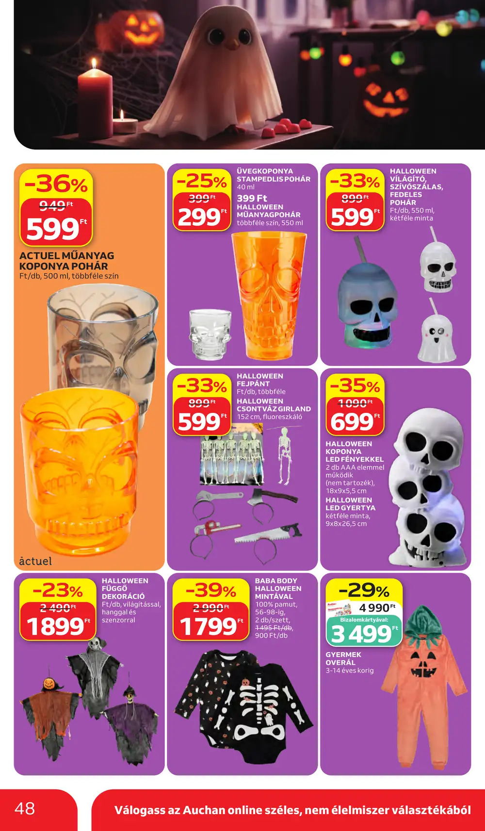 Auchan akciós újság 2026.10.15-től - 48. oldal.