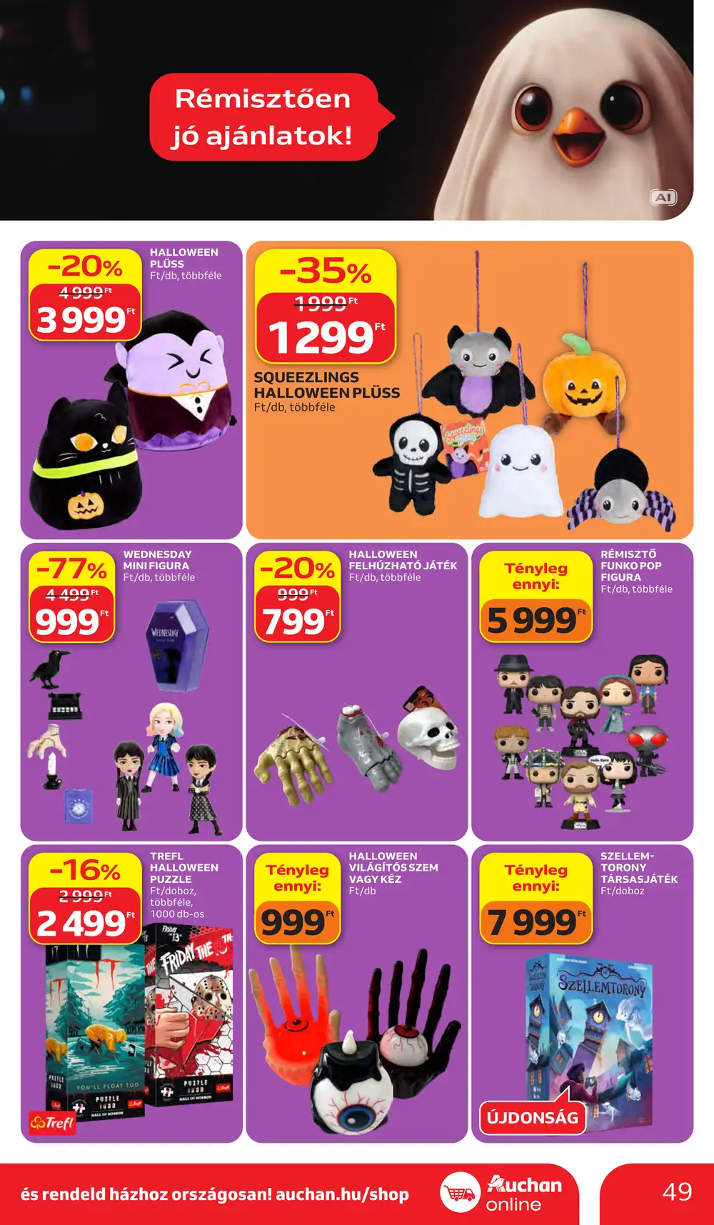 Auchan akciós újság 2026.10.15-től - 49. oldal.