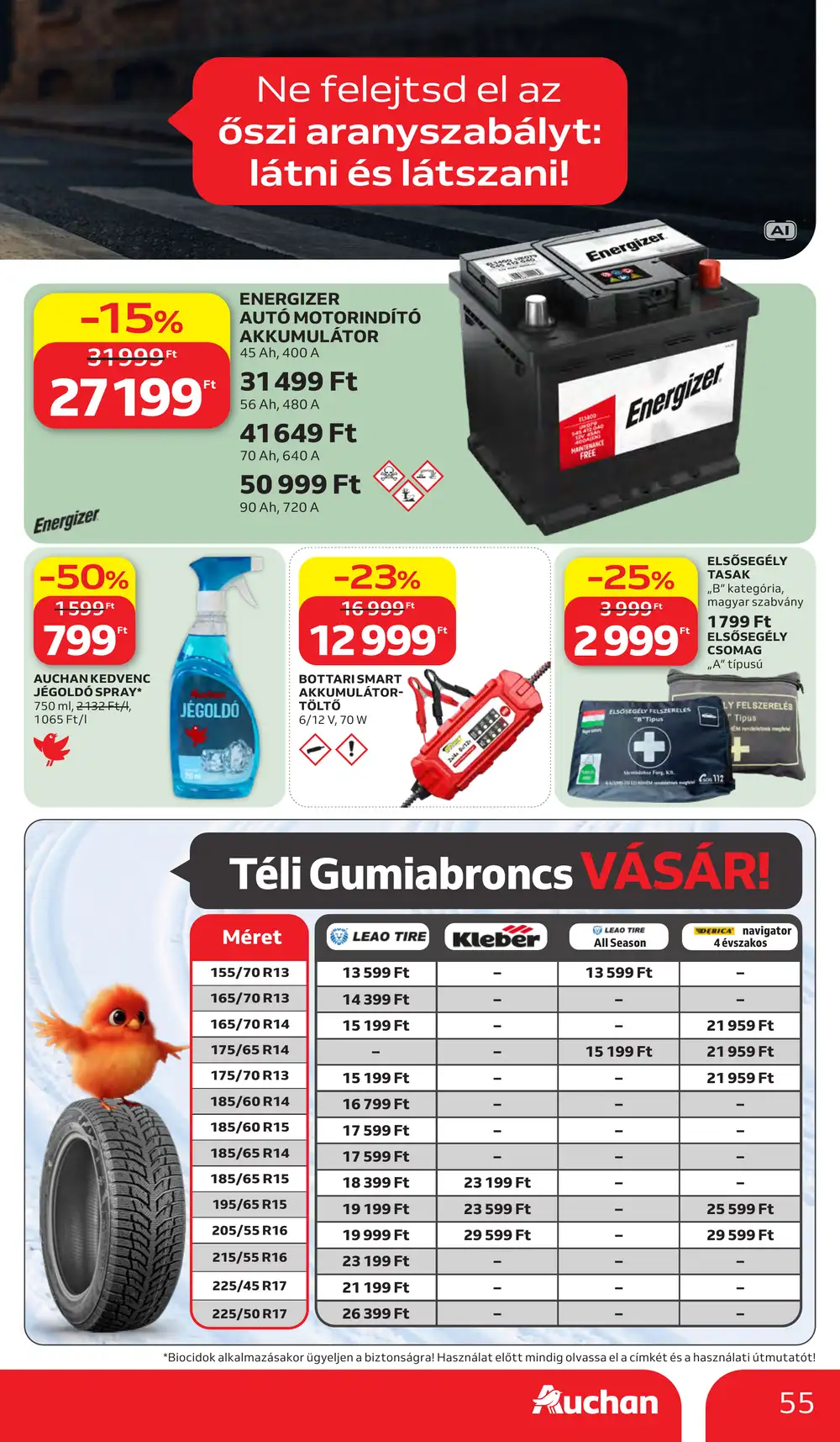 Auchan akciós újság 2026.10.15-től - 55. oldal.