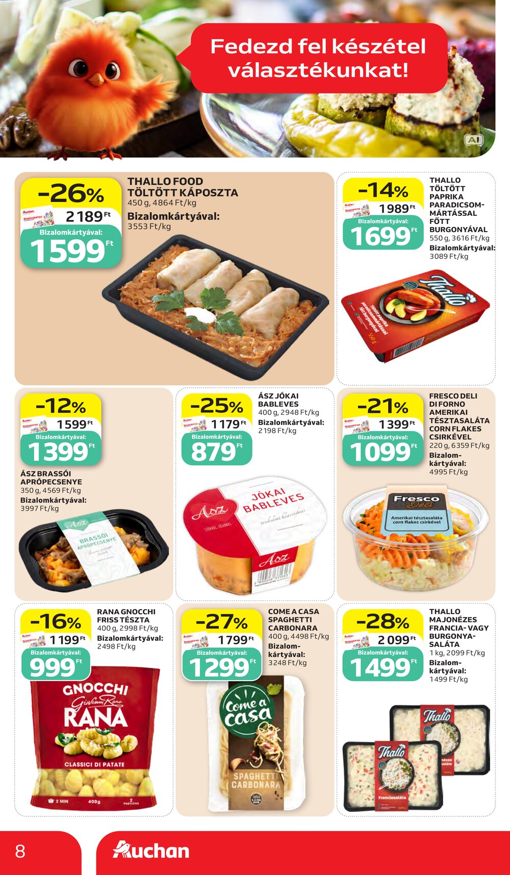 Auchan akciós újság 2026.10.15-től - 8. oldal.
