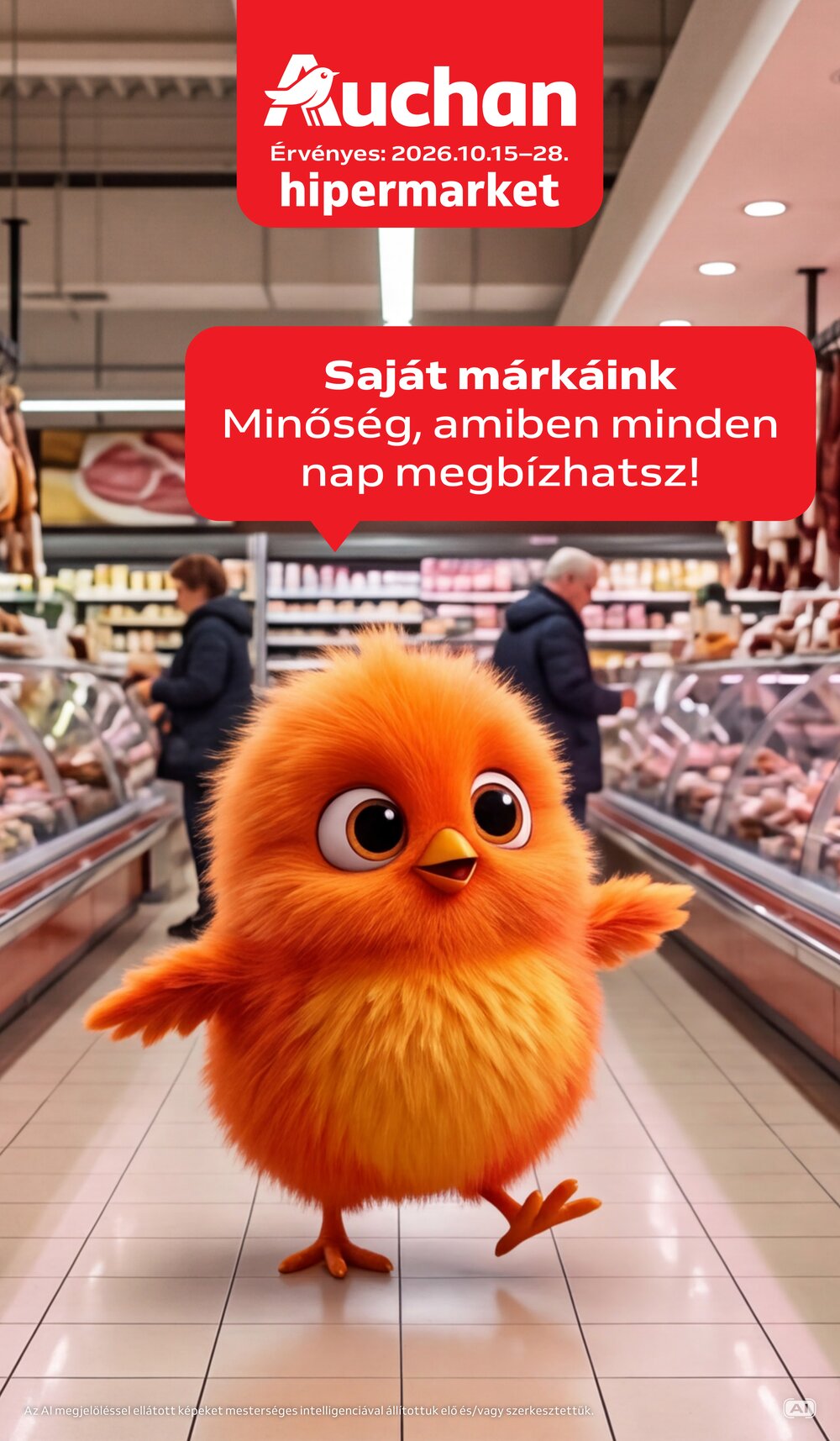 Auchan akciós újság 2026.10.15-től - 1. oldal.