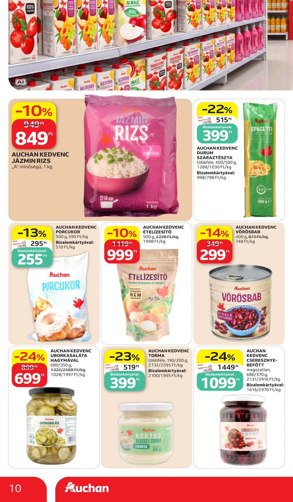 Auchan akciós újság 2026.10.15-től - 10. oldal.
