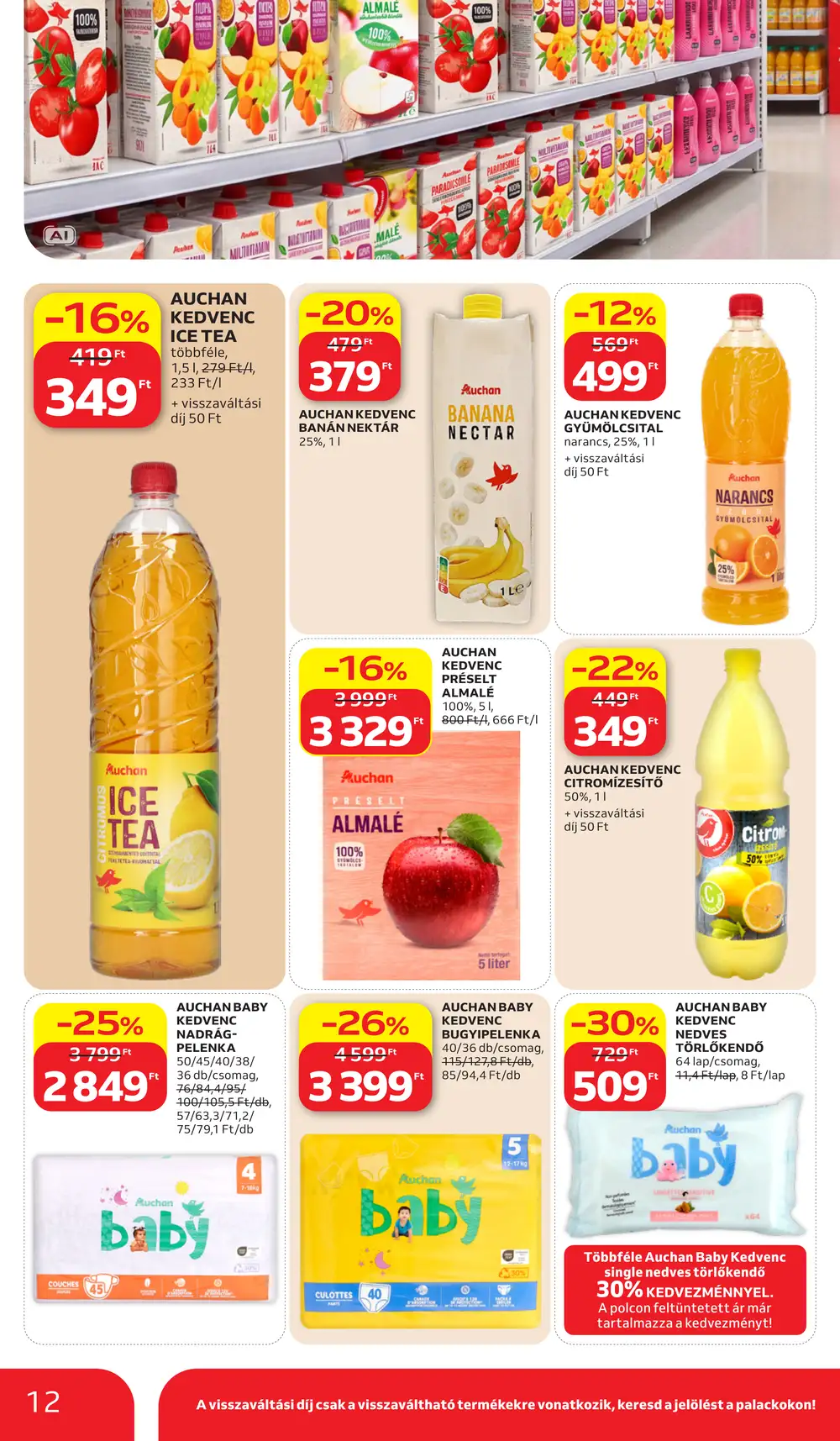 Auchan akciós újság 2026.10.15-től - 12. oldal.