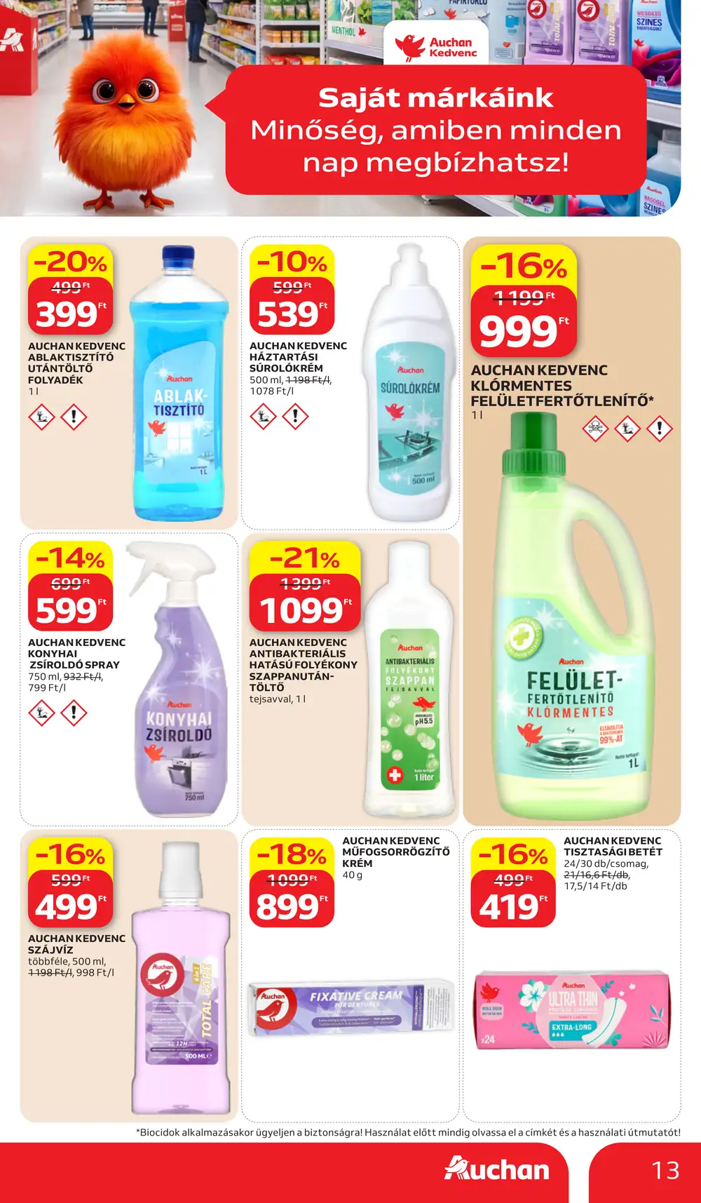 Auchan akciós újság 2026.10.15-től - 13. oldal.