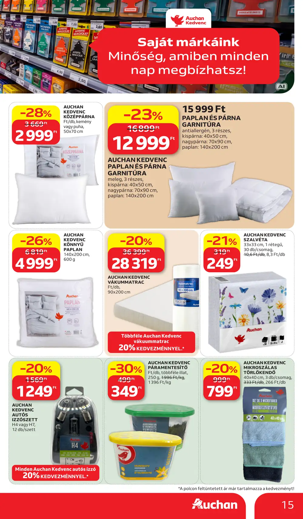 Auchan akciós újság 2026.10.15-től - 15. oldal.