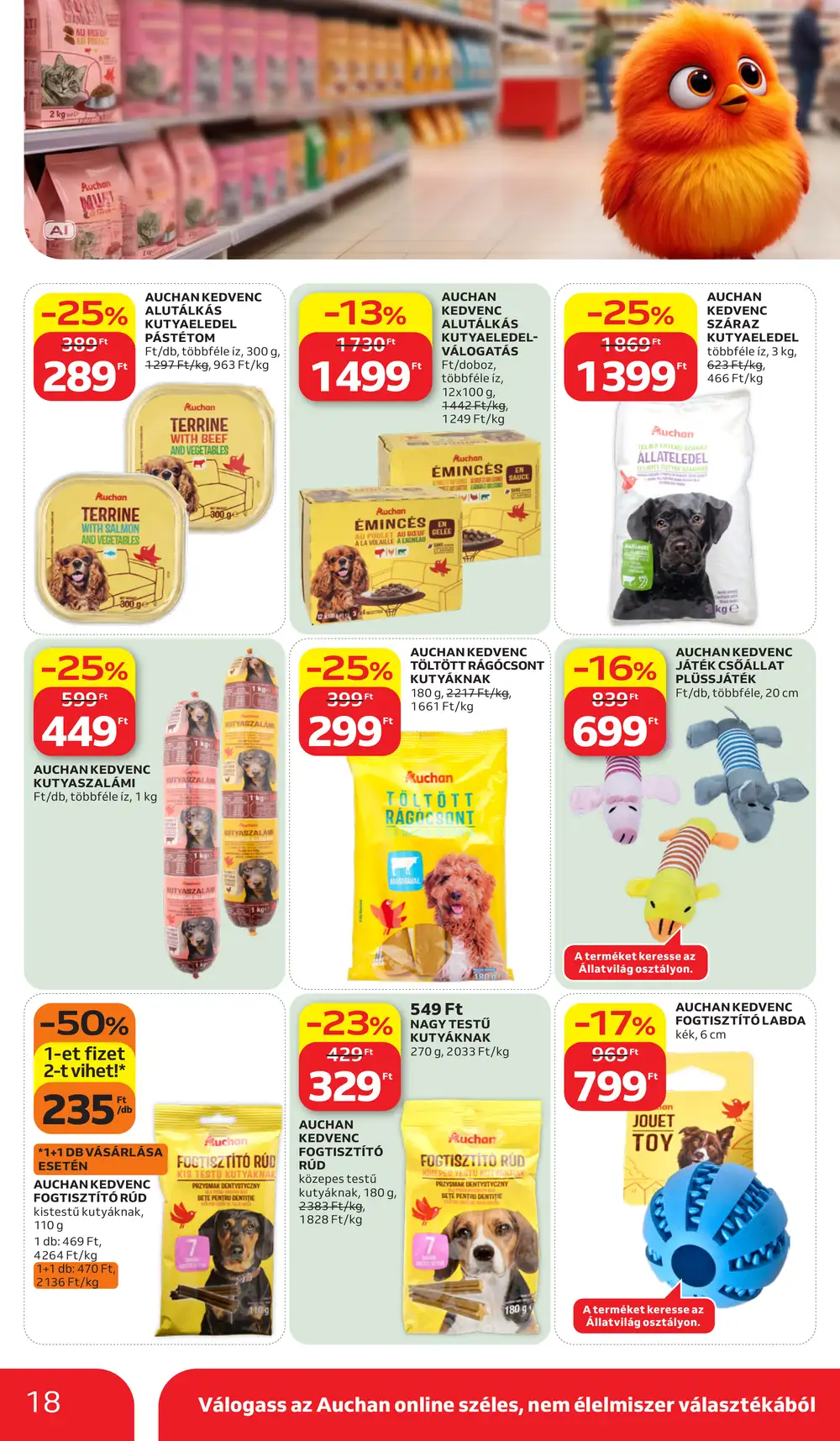 Auchan akciós újság 2026.10.15-től - 18. oldal.