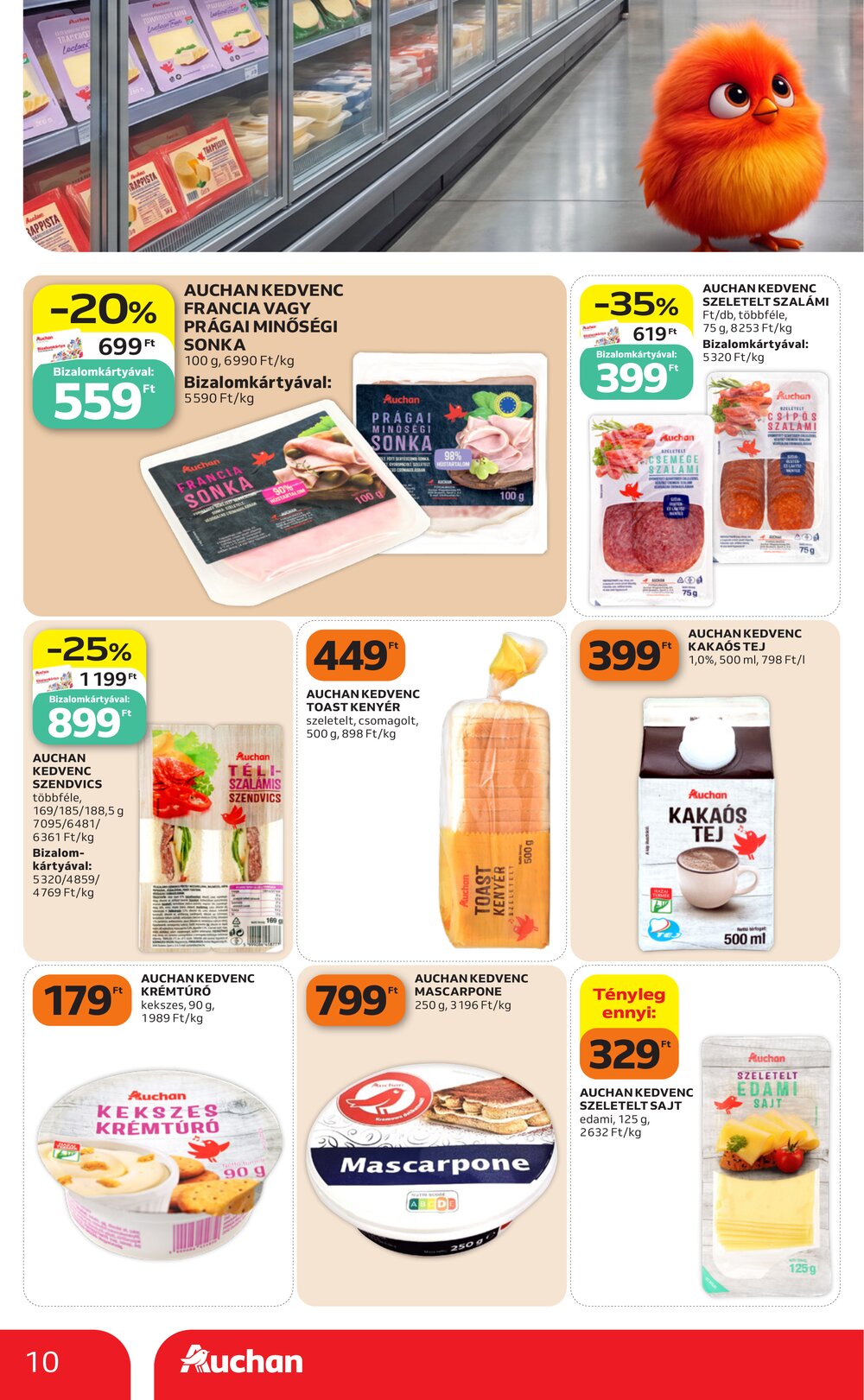 Auchan akciós újság 2026.10.15-től - 10. oldal.