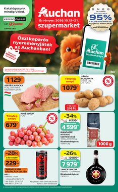 Auchan akciós újság 2026.10.15-től